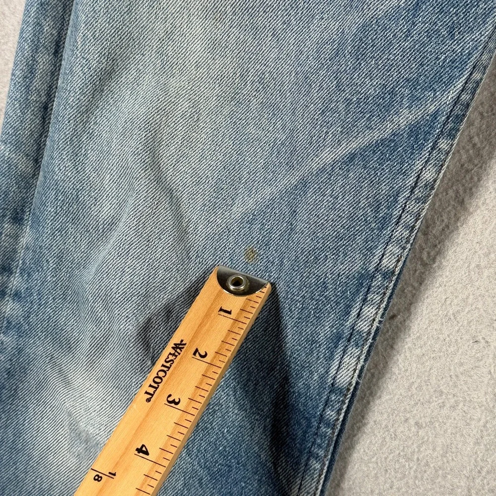 Vintage Levis 501 Light Wash Straight Leg Denim Jeans Blue 28x30 USA Made